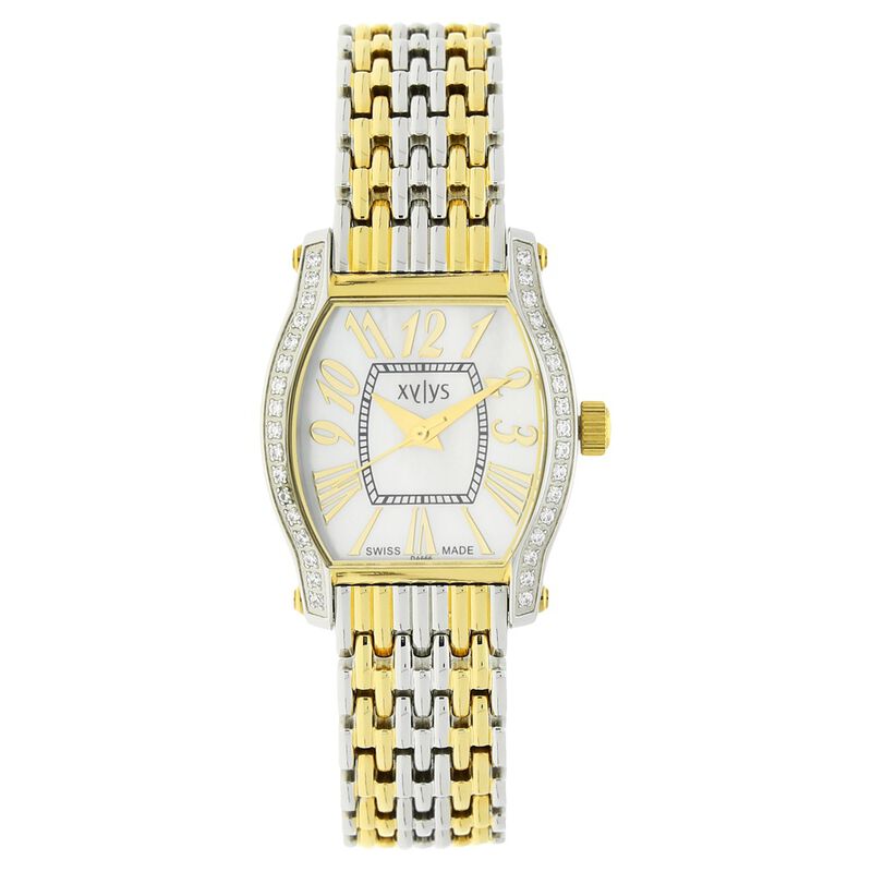 Buy Online Xylys Quartz Analog Mother of Pearl Dial Stainless Steel