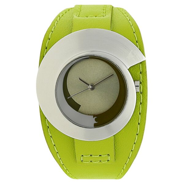Fastrack Quartz Analog Grey Dial Leather Strap Watch for Girls - image number 0