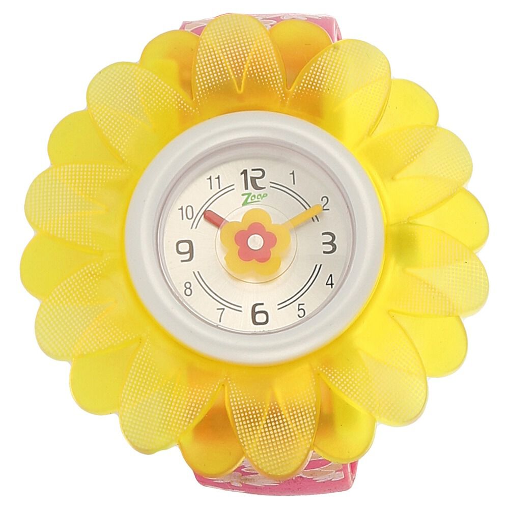 Buy Online Zoop Analog Watch with Silver Dial & Multicoloured