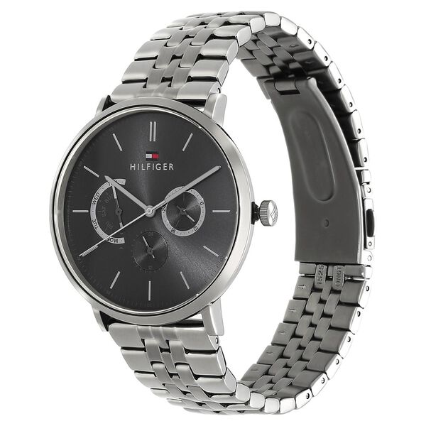 Tommy Hilfiger Quartz Analog Grey Dial Stainless Steel Strap Watch for Men - image number 2