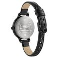 Sonata Unveil Black Dial Women Watch With Leather Strap - image number 3