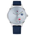 Tommy Hilfiger Quartz Analog Silver Dial Leather Strap Watch for Women - image number 0