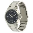 Titan Men's Urban Refinement: Sleek Blue Dial with Silver Stainless Steel Strap Watch - image number 1