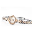 Roamer Dreamline Diamond Quartz Analog Mother of Pearl Dial Two Toned Stainless Steel Strap Watch For Women - image number 3