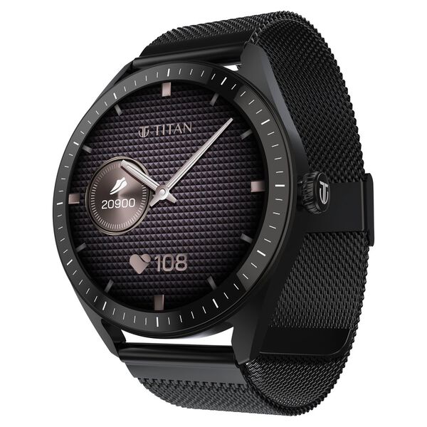 Titan Crest 2.0 With 3.63 CM AMOLED Display With Functional Crown,SingleSync BT Calling,AI Voice Assistant,Find Phone - image number 0