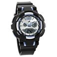Fastrack Street Line Quartz Digital Analog Digital Silver Dial Black Polyurethane Strap Watch For Girls - image number 1