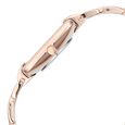 Vyb Minimalist By Fastrack Quartz Analog Pink Dial Rose Gold Metal Strap Watch For Girls - image number 4