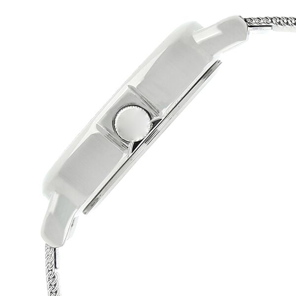 Fastrack Bare Basics Quartz Analog Green Dial Stainless Steel Strap Watch for Girls - image number 2