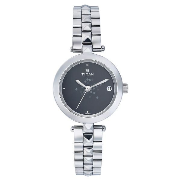 Titan Quartz Analog with Date Black Dial Watch for Women - image number 0