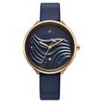 Fastrack Oceanyx Quartz Analog with Date Black Dial Black Strap Watch For Girls