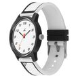 Fastrack Zine Quartz Analog White Dial White Silicone Strap Watch For Guys - image number 2