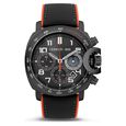 Cerruti 1881 Black Dial Silicone Strap Watch for Men - image number 0