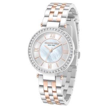 Kenneth Cole Quartz Analog Silver Dial Stainless Steel Strap Watch For Women
