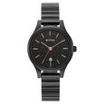 Titan Karishma Quartz Analog Black Round Dial Black Stainless Steel Strap Watch For Women - image number 1