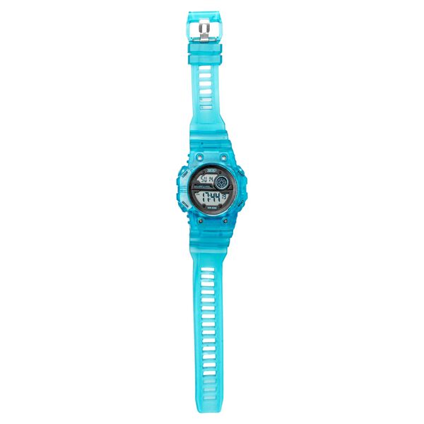 Zoop Mystic Digi Digital Watch For Boys With Transparent Blue Finish From House Of Titan - image number 6