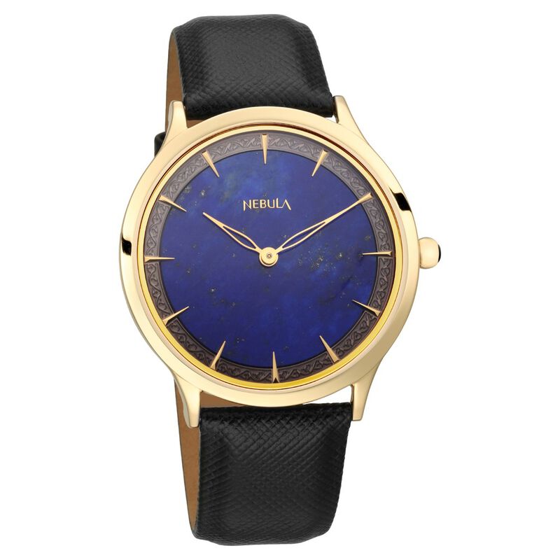 Titan Nebula Deccan Treasures Quartz Analog with Date 18 Karat Solid Gold Watch for Men - image number 1