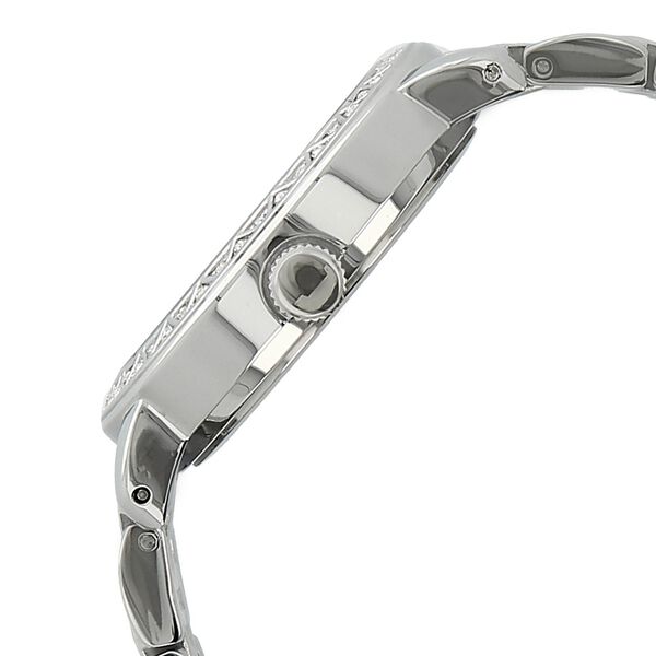 Titan Quartz Analog with Day and Date Black Dial Stainless Steel Strap Watch for Women - image number 2