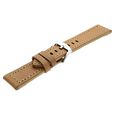 24 mm Brown Genuine Leather Straps for Men - image number 3