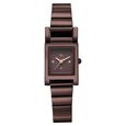 Vyb Muse By Fastrack Quartz Analog Black Dial Golden Stainless Steel Strap Watch For Girls