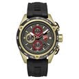 Ducati Quartz Chronograph Grey Dial Black Silicone Strap Watch For Men - image number 0