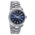 Sonata Poze Quartz Analog Blue Dial Silver Color Metal Strap Watch For Men - image number 2