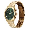 Sonata Eternia Quartz Multifunction Green Dial Metal Strap Watch For Men - image number 1