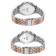 Sonata Jashn Quartz Analog White Dial Two Toned Metal Strap Watch For Couple - image number 6