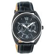 Titan Quartz Analog Black Dial Leather Strap Watch for Men - image number 0