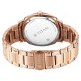 Titan Classique Suave Analog with Brown Dial Rose Gold Stainless Steel Strap Watch for Men - image number 6
