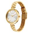 Titan Titan Karishma Quartz Analog Pink Dial Golden Stainless Steel Strap Watch For Women - image number 2
