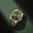 Titan Classique Suave Analog with Blue Dial Blue Leather Strap Watch for Men