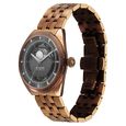 Titan Stellar Cupola Automatic Analog with Sun Moon Phase and Gray Dial IP Bronze Stainless Steel Strap Watch for Men - image number 4