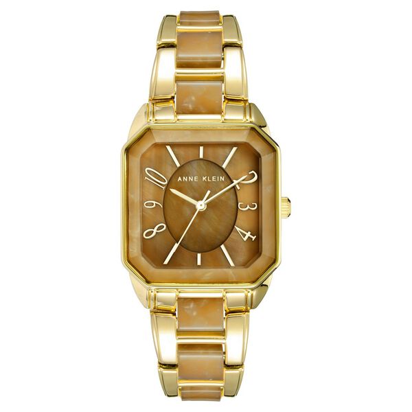 Anne Klein Quartz Analog Brown Dial Plastic Strap Watch for Women - image number 0