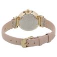 Anne Klein Quartz Analog Beige Dial Leather Strap Watch for Women - image number 3