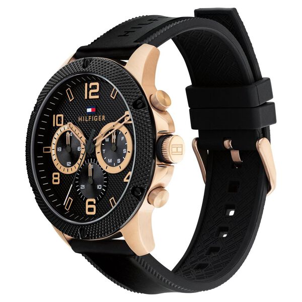 Tommy Hilfiger Black Dial Quartz Analog Watch for Men - image number 1