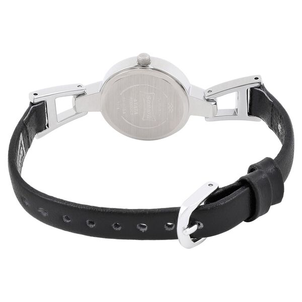 Sonata Quartz Analog Black Dial Leather Strap Watch for Women - image number 3