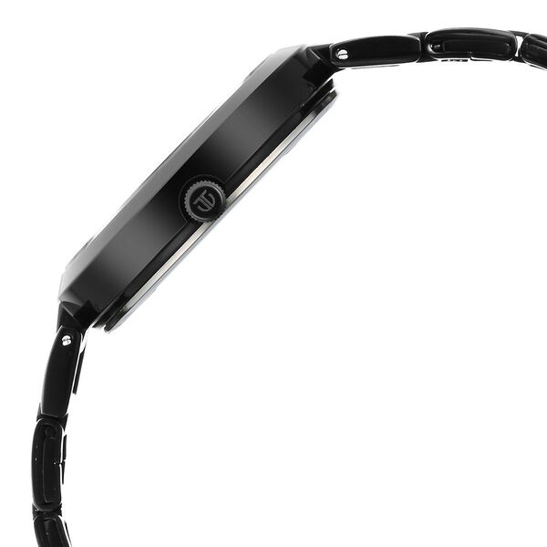 Titan Workwear Quartz Analog Black Dial Black Stainless Steel Strap Watch for Women - image number 3