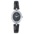 Titan Quartz Analog Black Dial Leather Strap Watch for Women - image number 0