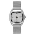 Fastrack Quartz Analog Silver Dial Metal Strap Watch for Girls - image number 0