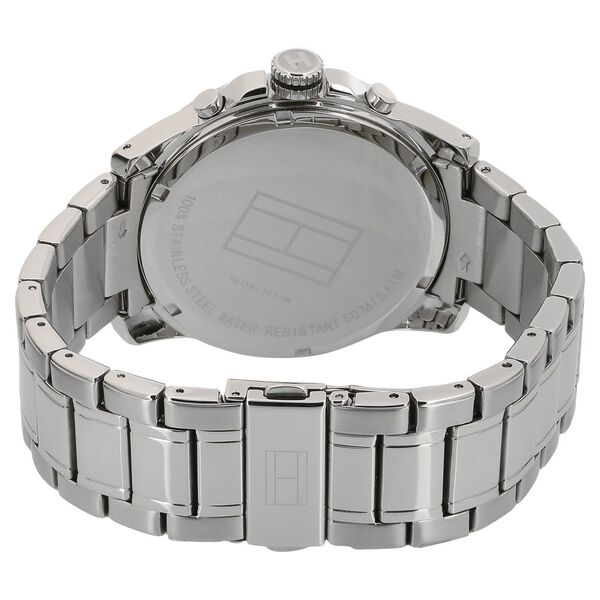 Tommy Hilfiger Quartz Analog Black Dial Stainless Steel Strap Watch for Men - image number 3