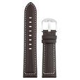 22 mm Brown Genuine Leather Straps for Men - image number 0