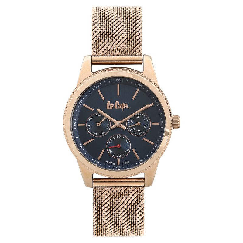 Buy Online Lee Cooper Quartz Multifunction Blue Dial Stainless Steel buy-online-lee-cooper-quartz-multifunction-blue-dial-stainless-steel