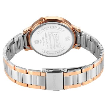 Sonata Unveil Quartz Analog Pink Dial Metal Strap Watch for Women