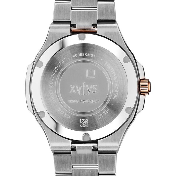 Xylys Integra Swiss Analog Stainless Steel Black Dial Watch for Men - image number 4