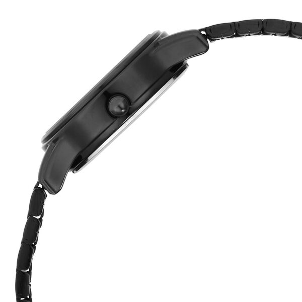 Titan Quartz Analog Black Dial Stainless Steel Strap Watch for Women - image number 3