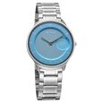 Titan Edge Murals Quartz Analog Blue Dial Stainless Steel Strap Watch For Men - image number 1