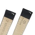 14 mm Black Genuine Leather Strap for Women - image number 4
