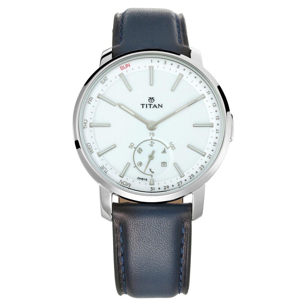 Titan connected white sale dial smart watch