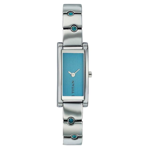 Titan Quartz Analog Blue Dial Watch for Women - image number 0