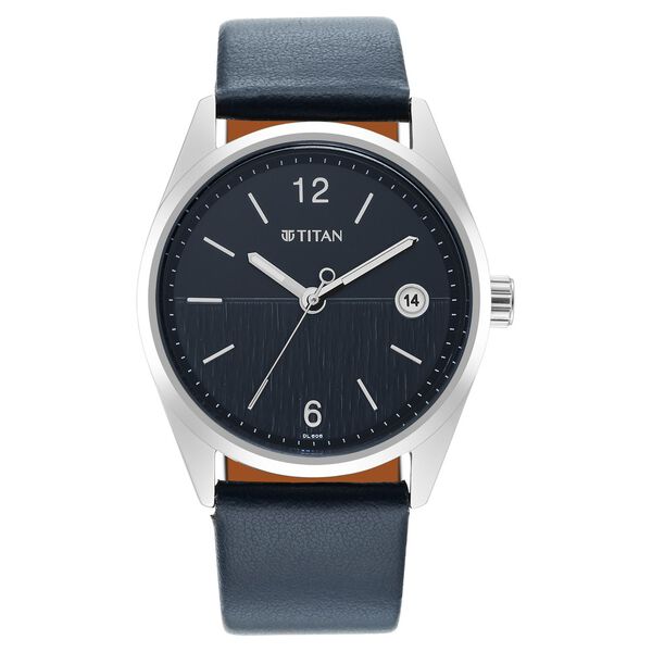 Neo Blue Dial Analog with Date Watch for Men - image number 1